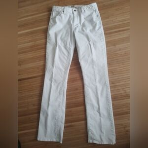 GAP Tall white boot cut jeans